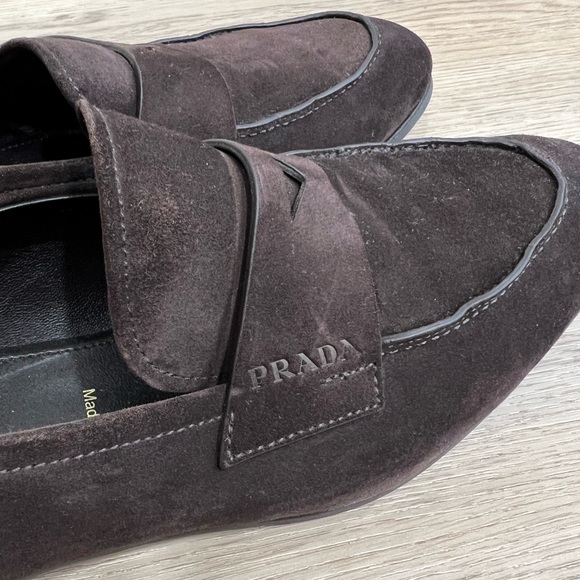 PRADA MEN’s SUEADE LOAFERS (Size UK 7) - Picture 5 of 7